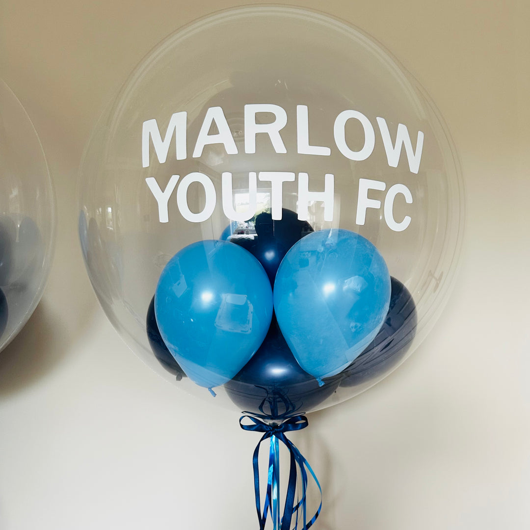 Blues Mix Bubble Balloon