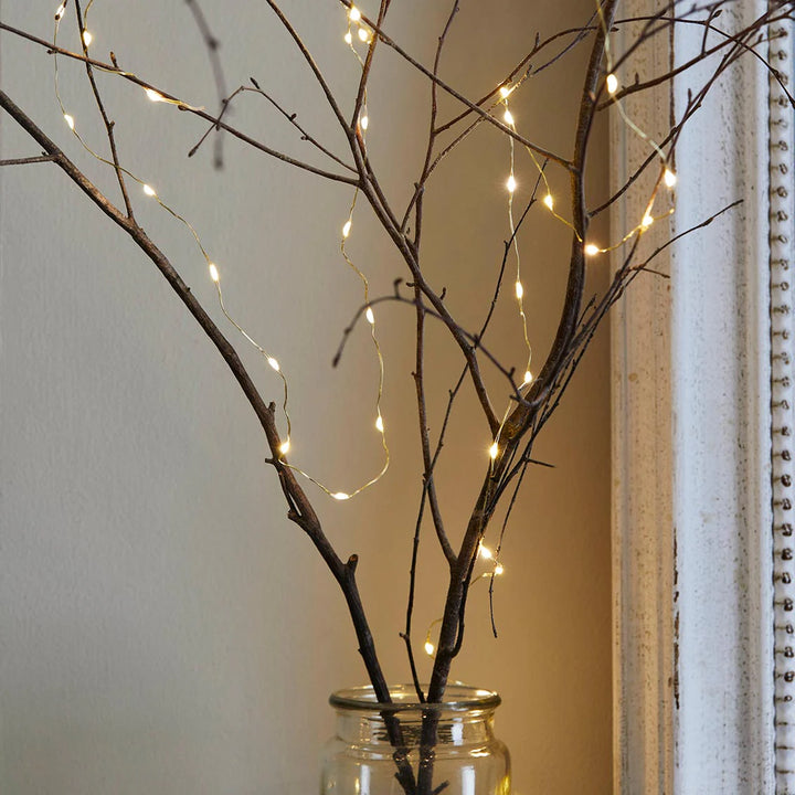 LED Gold String Lights