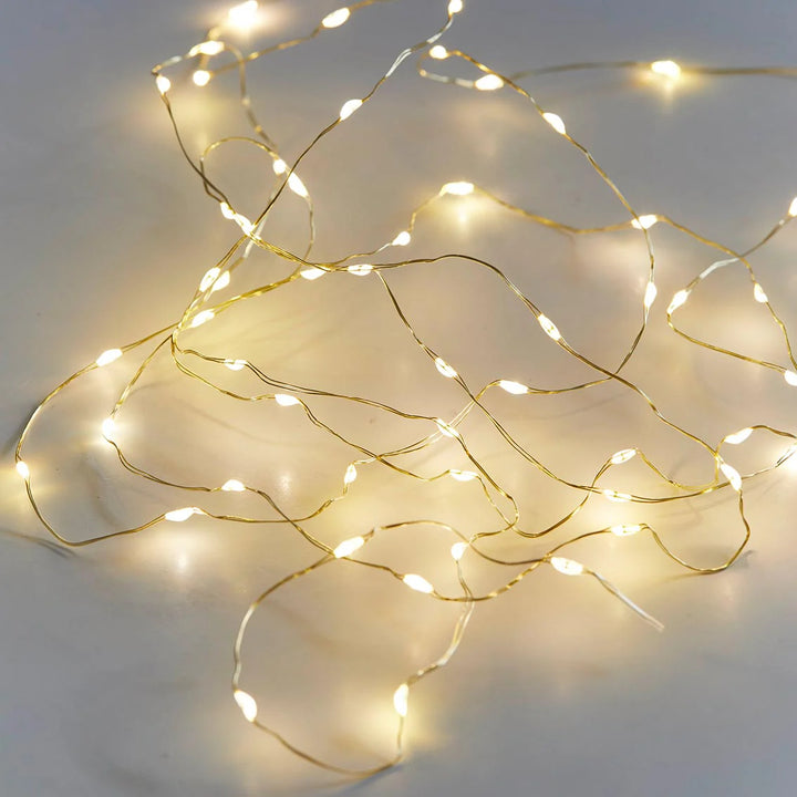 LED Gold String Lights