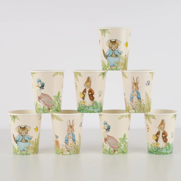 Peter Rabbit <br> Party Cups (8 pcs)