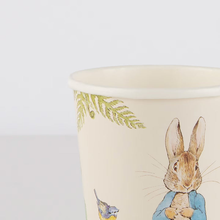 Meri Meri Peter Rabbit &amp; Friends Party Cups – Pack of 8