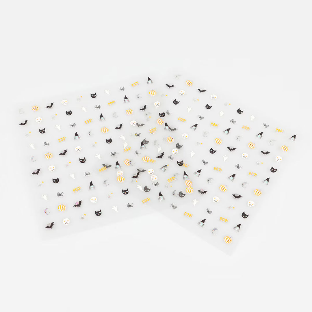 Halloween Nail Sticker Set – 200 Stickers