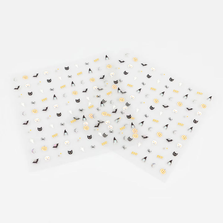 Halloween Nail Sticker Set – 200 Stickers