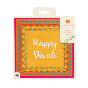 Spice 'Happy Diwali' <br> Paper Napkins (20)