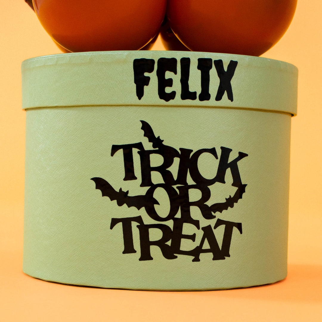 Trick or Treat Personalised Box - Fill With Your Own Treats
