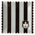 Wednesday Party <br> Tonal Black Striped Plates (8)