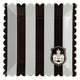 Wednesday Party <br> Tonal Black Striped Plates (8)