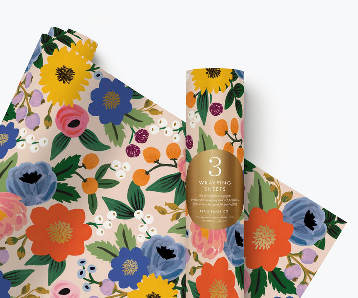 Vintage Blossom <br> Wrap Roll (3 Sheets)