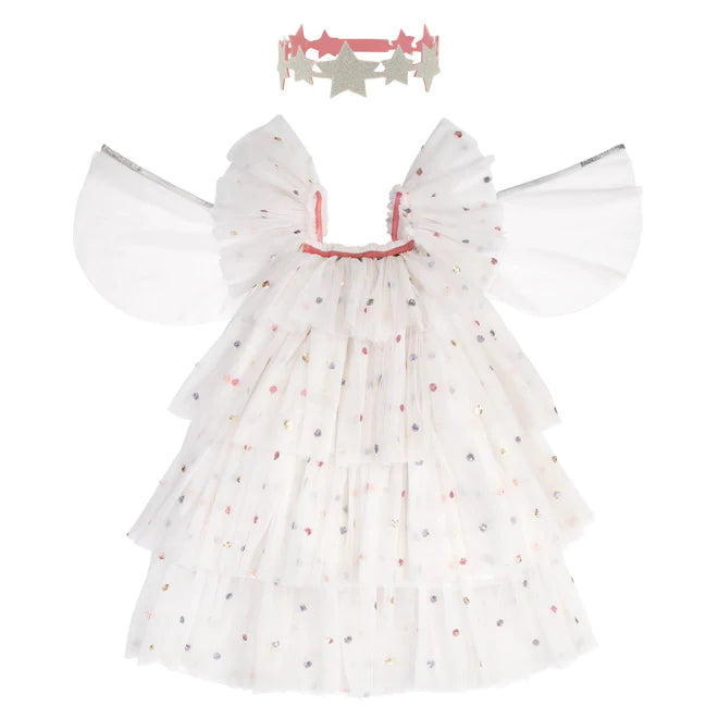 Sequin Tulle <br> Angel Costume Age 5-6