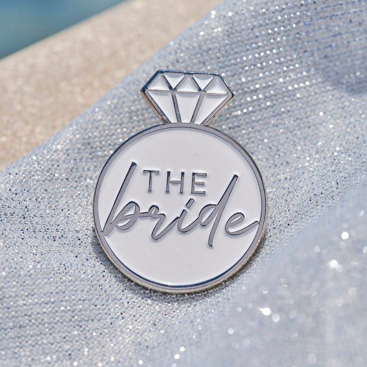 Enamel 'The Bride' Badge