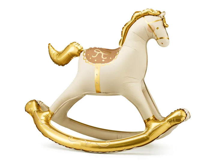 Floor Standing Rocking Horse Foil Balloon