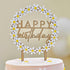 Daisy Happy Birthday Cake Topper