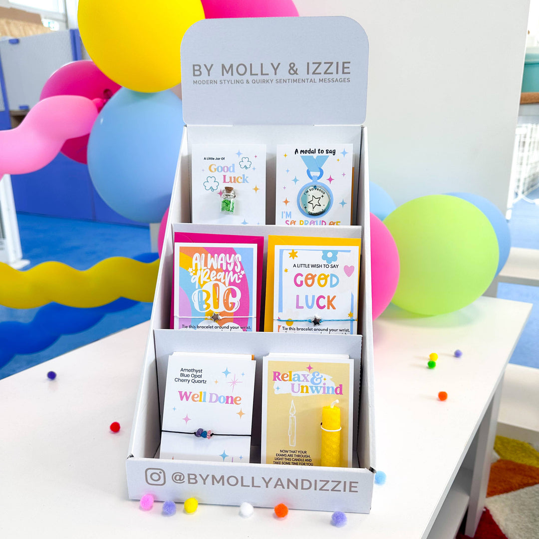 Good Luck/Well Done/Graduation Fully Loaded Display Stand