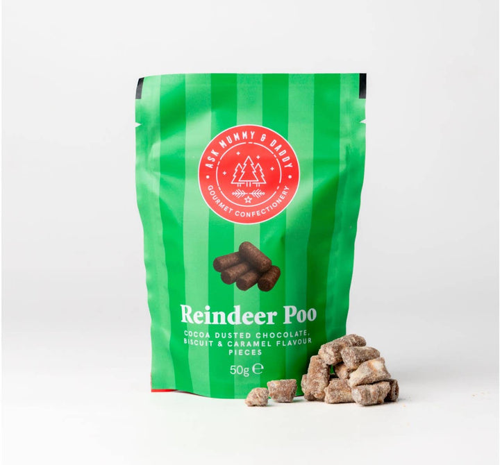 NEW Reindeer Poo Pouch - Salted Caramel Chocolate Nibbles
