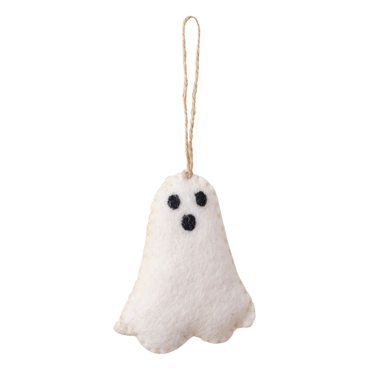 Felt Ghost <br> Hanging Tree Decoration