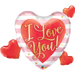 I Love You <br> Giant Heart Balloon (37" / 94cm Tall)