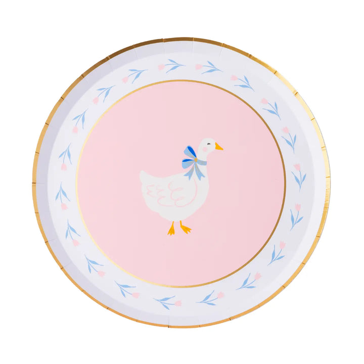 Silly Goose Paper Party Plates (8 Pack)