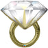 Diamond Ring 37" Foil Balloon