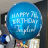 Blue <br> Personalised Orbz Balloon