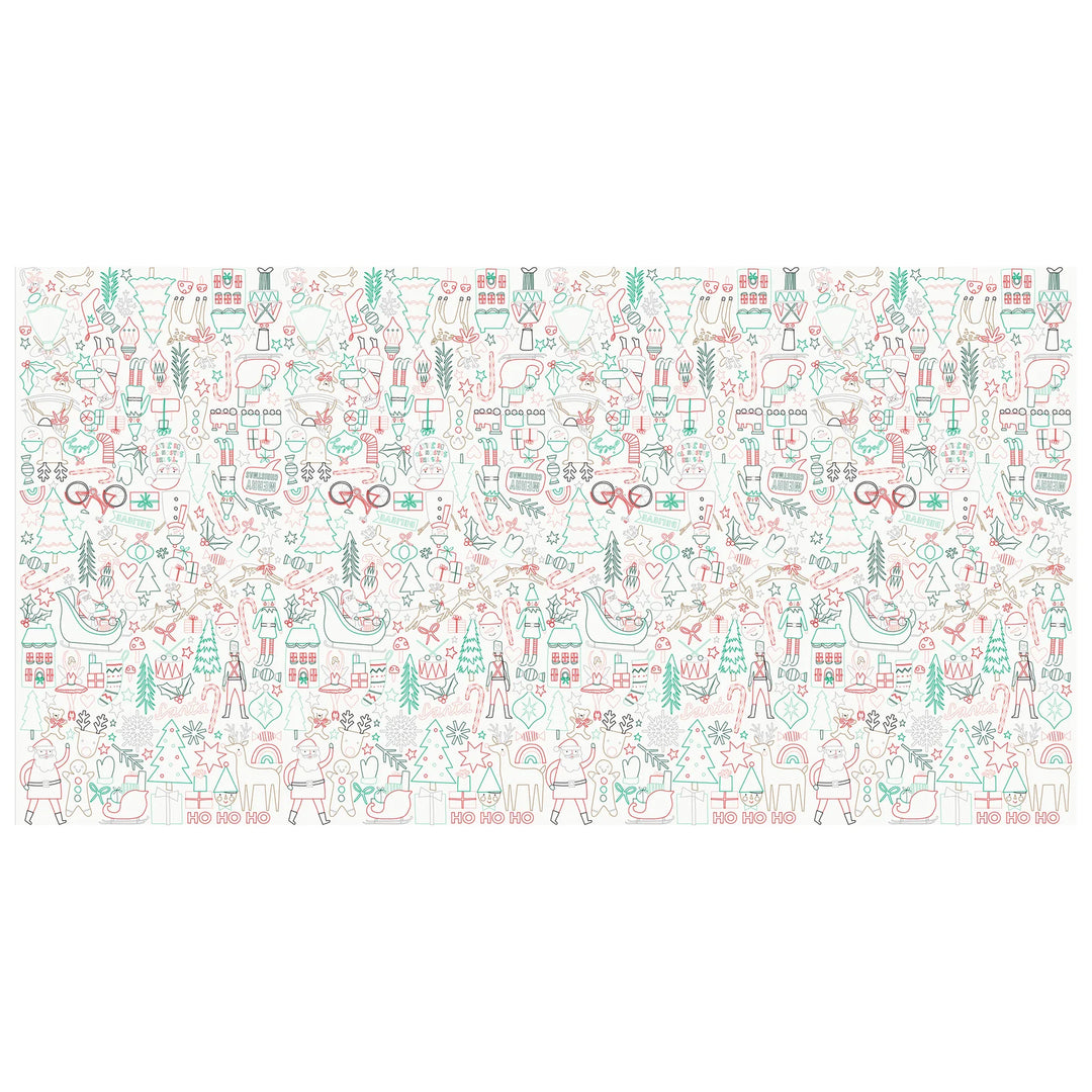 Christmas Colouring In <br> Tablecloth 127cm x 240cm