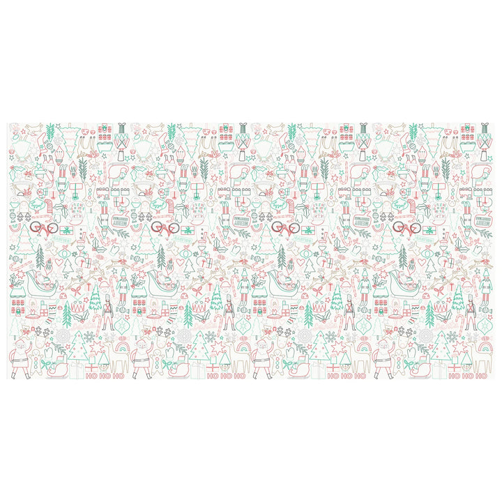 Christmas Colouring In <br> Tablecloth 127cm x 240cm