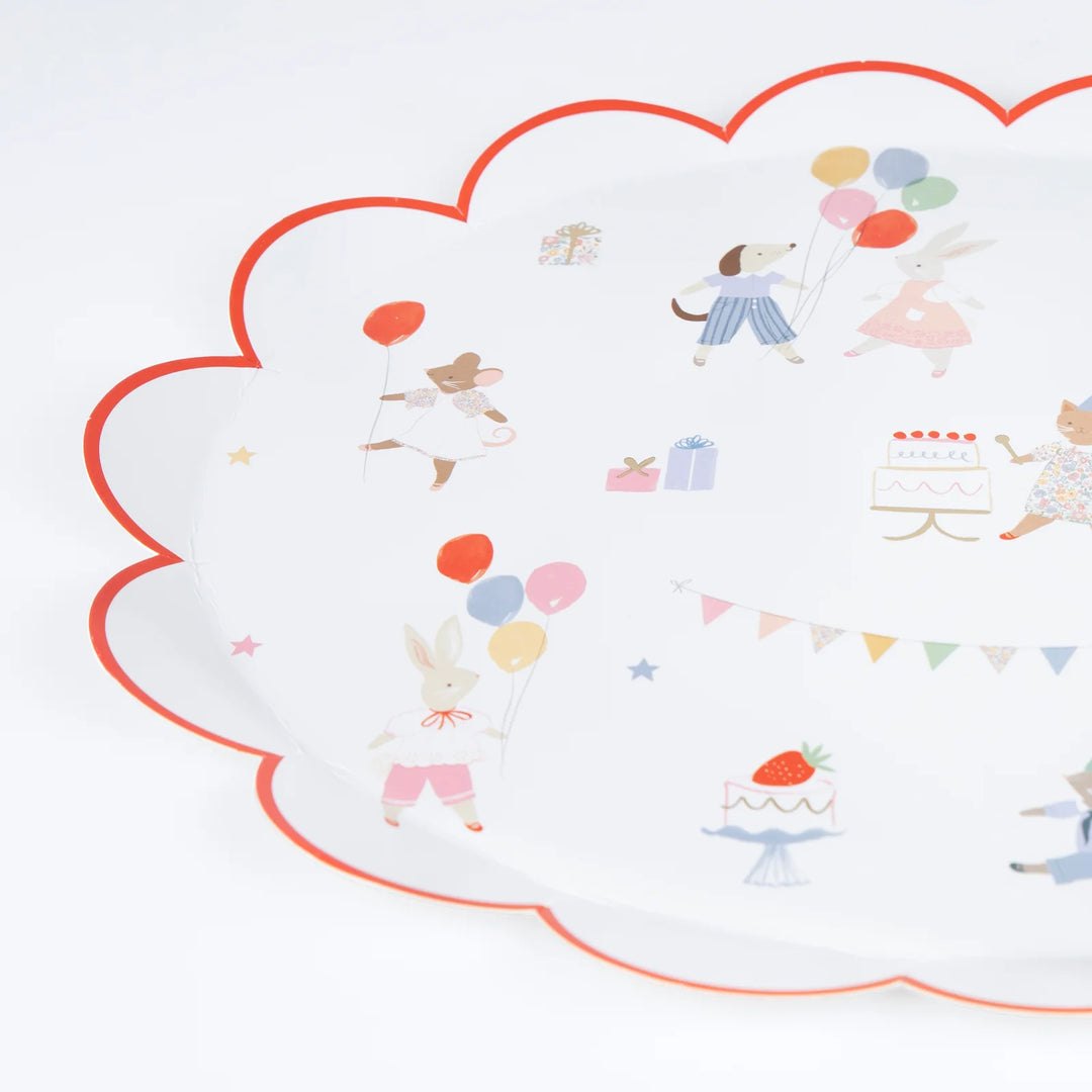 Animal Friends Dinner Plates (8)