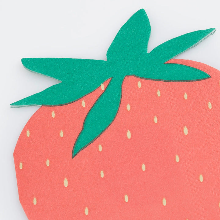 Strawberry Napkins (16)