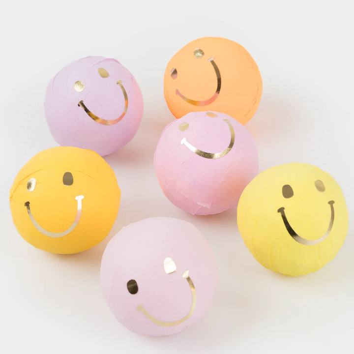 Happy Face Icons <br> Surprise Balls (6)