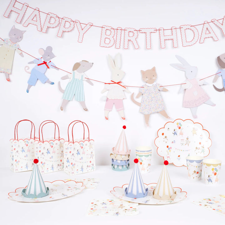 Animal Friends Dinner Plates (8)