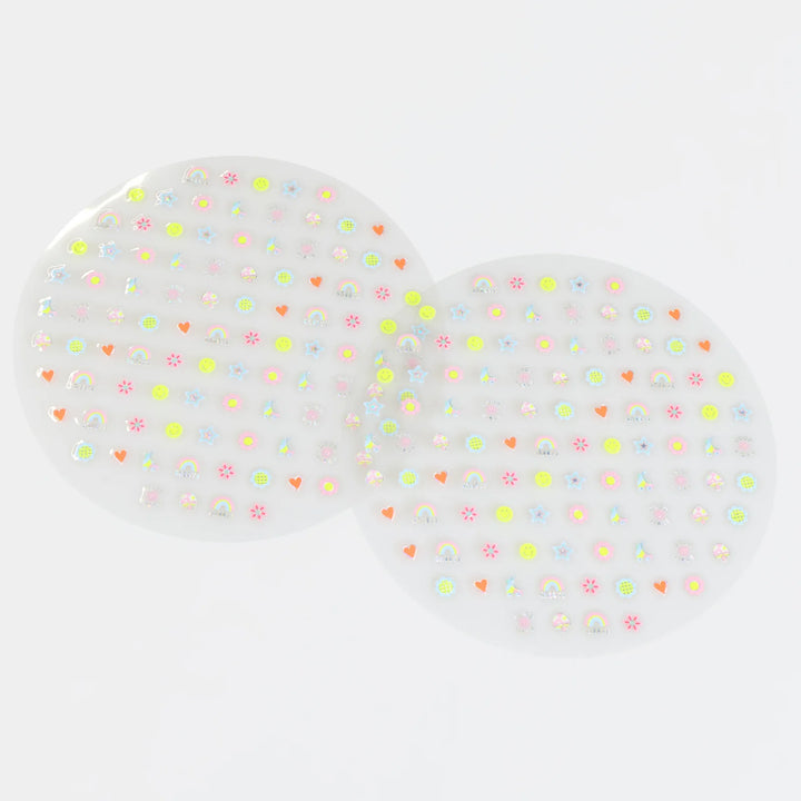 Groovy Nail Stickers – Holographic Groovy Designs (200 Stickers)