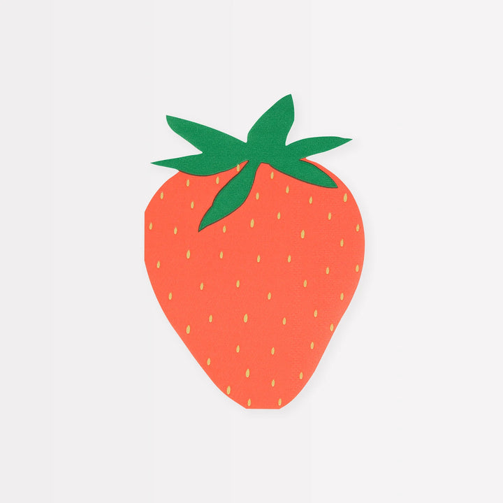 Strawberry Napkins (16)