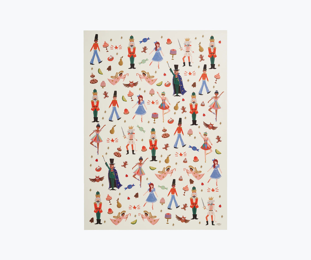 Nutcracker <br> Gift Wrap (3 Sheets)