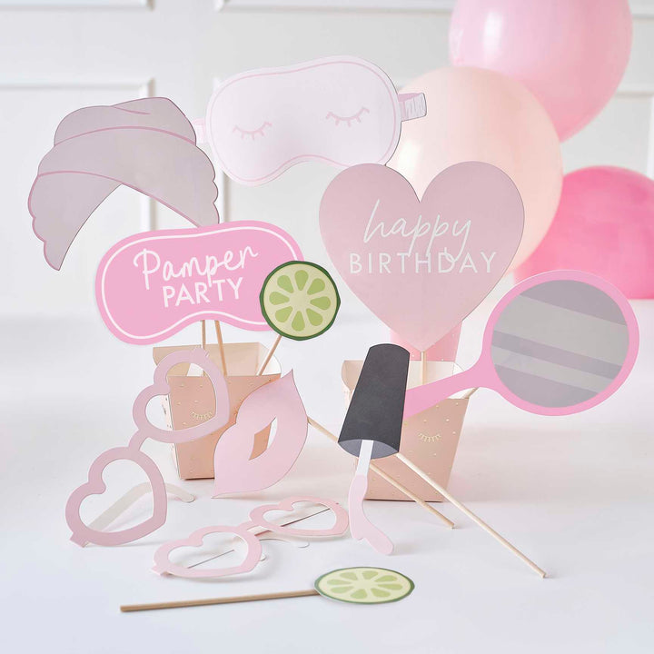 Pamper Party <br> Photo Booth Props