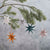 Paper Star <br> Tree Decorations (x5)