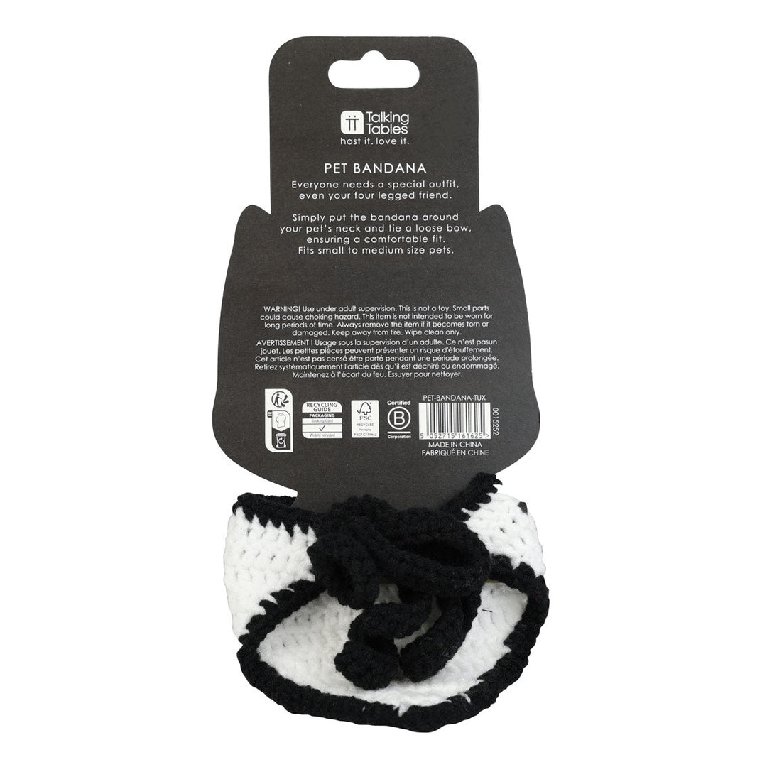 Calamity Coco Crochet Tux Dress Up For Dogs & Cats