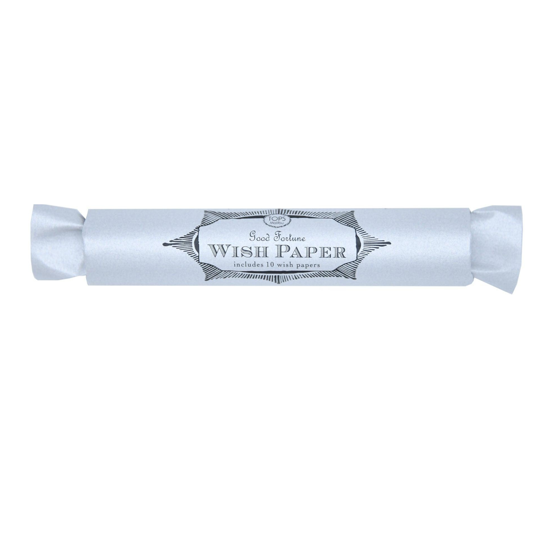 Flying Wish Paper – Tube of 10 Wish Papers | Metallic Gold or Silver
