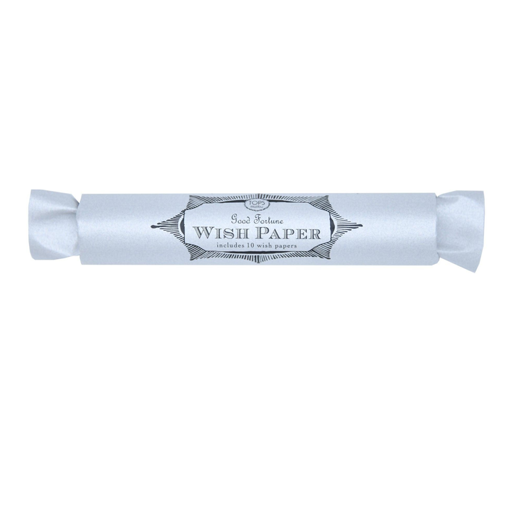 Flying Wish Paper – Tube of 10 Wish Papers | Metallic Gold or Silver