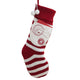 Red & White <br> Knitted Stocking