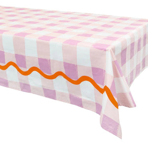 100% Cotton Tablecloth <br> Gingham Design - Sweet Maries Party Shop