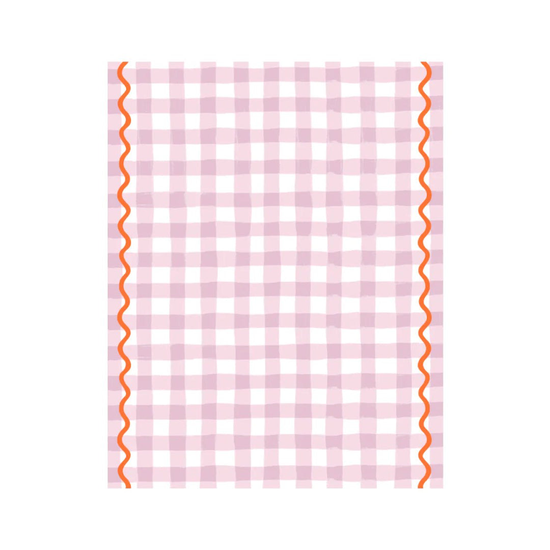 100% Cotton Tablecloth <br> Gingham Design - Sweet Maries Party Shop