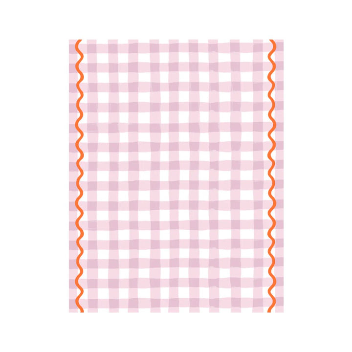 100% Cotton Tablecloth <br> Gingham Design - Sweet Maries Party Shop