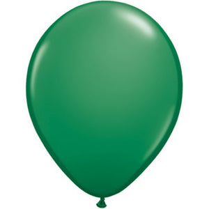 11" Green <br> Balloons (6 pcs) - Sweet Maries Party Shop