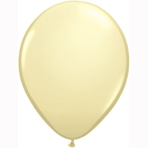 11" Ivory <br> Balloons (6 pcs) - Sweet Maries Party Shop