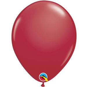 11" Maroon <br> Balloons (6 pcs) - Sweet Maries Party Shop