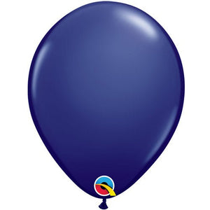 11" Navy <br> Balloons (6 pcs) - Sweet Maries Party Shop