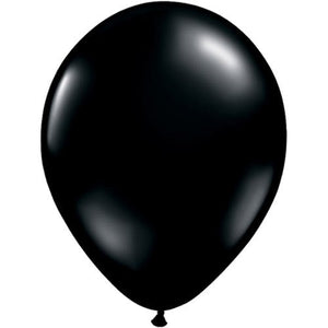 11" Onyx Black <br> Balloons (6 pcs) - Sweet Maries Party Shop