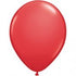 11" Red <br> Balloons (6 pcs)