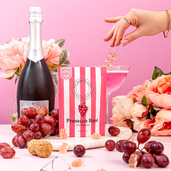 Prosecco Rosé <br> Flavoured Gummies