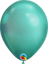 7" Chrome Green <br> Balloons (12 pcs)