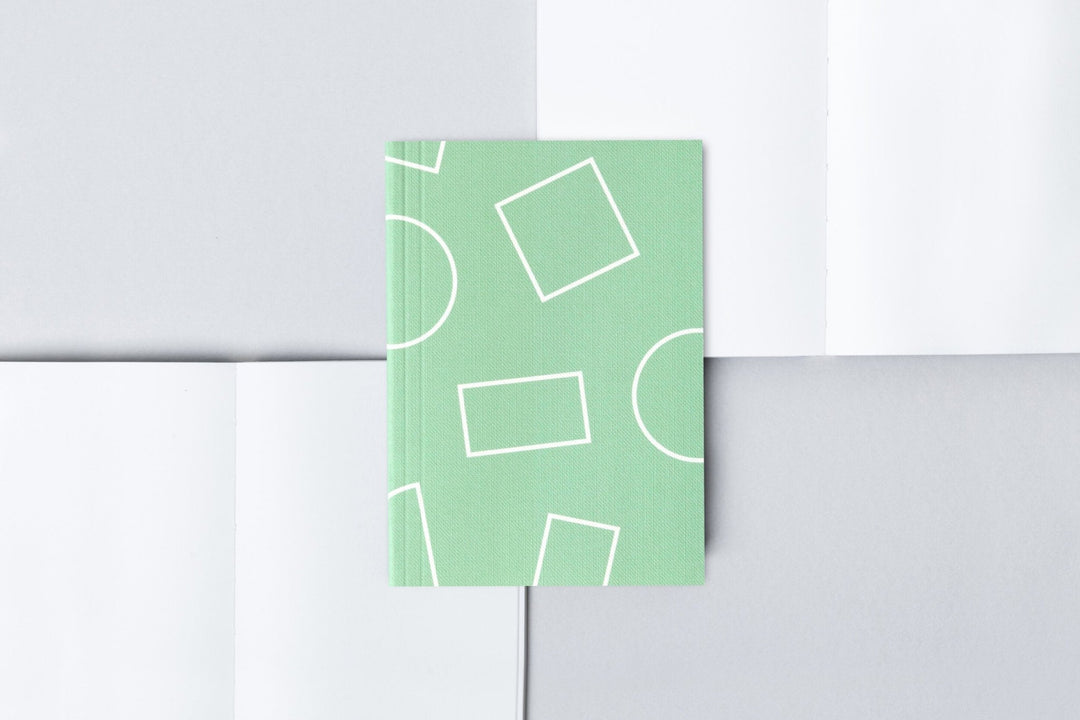 A6 Layflat Notebook - <br> Jade Green - Sweet Maries Party Shop